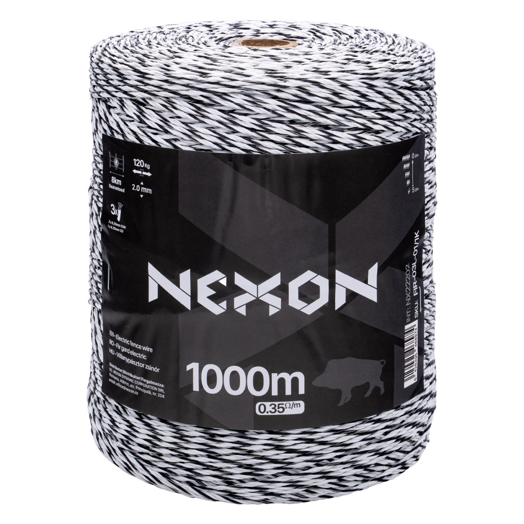 Fir gard electric 1000 m 3 lite 120 kg NEXON GUARD – NEXON FARM