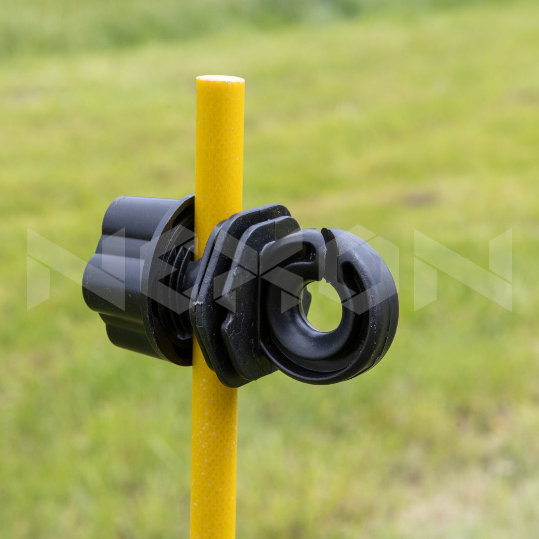 Izolator gard electric, montare pe stâlpi metalici și din fibră de sticlă - NEXON