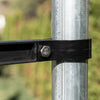Izolator gard electric NEXON cu prindere pe stâlp 48 mm / 60 mm, L 25 cm