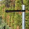 Izolator gard electric NEXON cu prindere pe stâlp 48 mm / 60 mm, L 25 cm