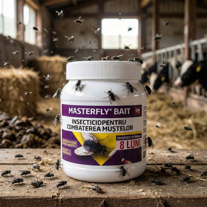 Insecticid profesional muste Masterfly Bait, 125 g, efect de pana la 8 luni