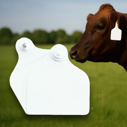 Crotalii Primaflex neinsemnate - set 25 buc alb