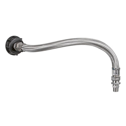 Set conectori pentru container IBC – cu furtun armat 70 cm