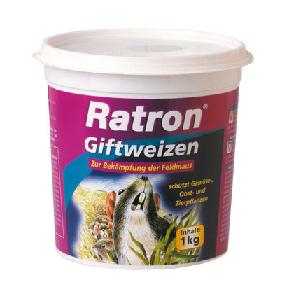 Ratron grâu otrăvit – 1 kg, împotriva șoarecilor de câmp