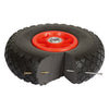 Roți stabilizatoare pentru roabă 25 cm – kit retrofit, cauciuc plin