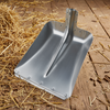 Lopată aluminiu 36 cm – muchie zincată, fără coadă