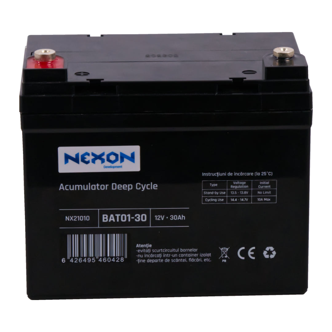 Baterie gel gard electric, solar NEXON 12V 30Ah