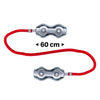 Cuplaj fir-fir gard electric cu conector 60cm