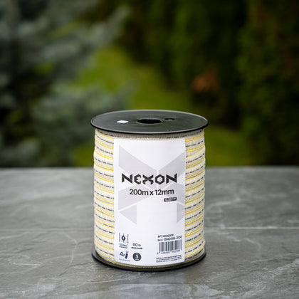 Bandă gard electric NEXON Professional 200m 4 lite 60kg