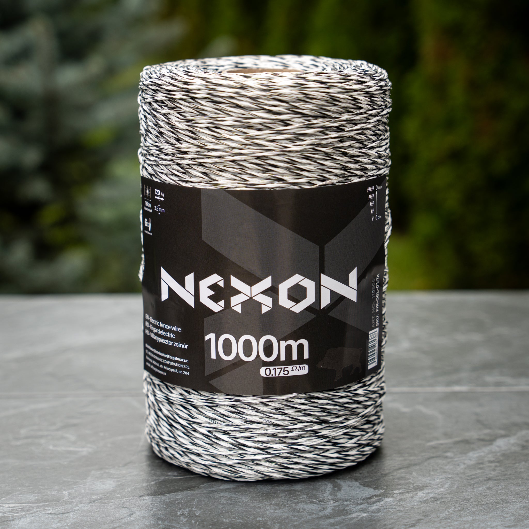 Fir gard electric 1000 m 6 lite 120 kg NEXON – NEXON FARM