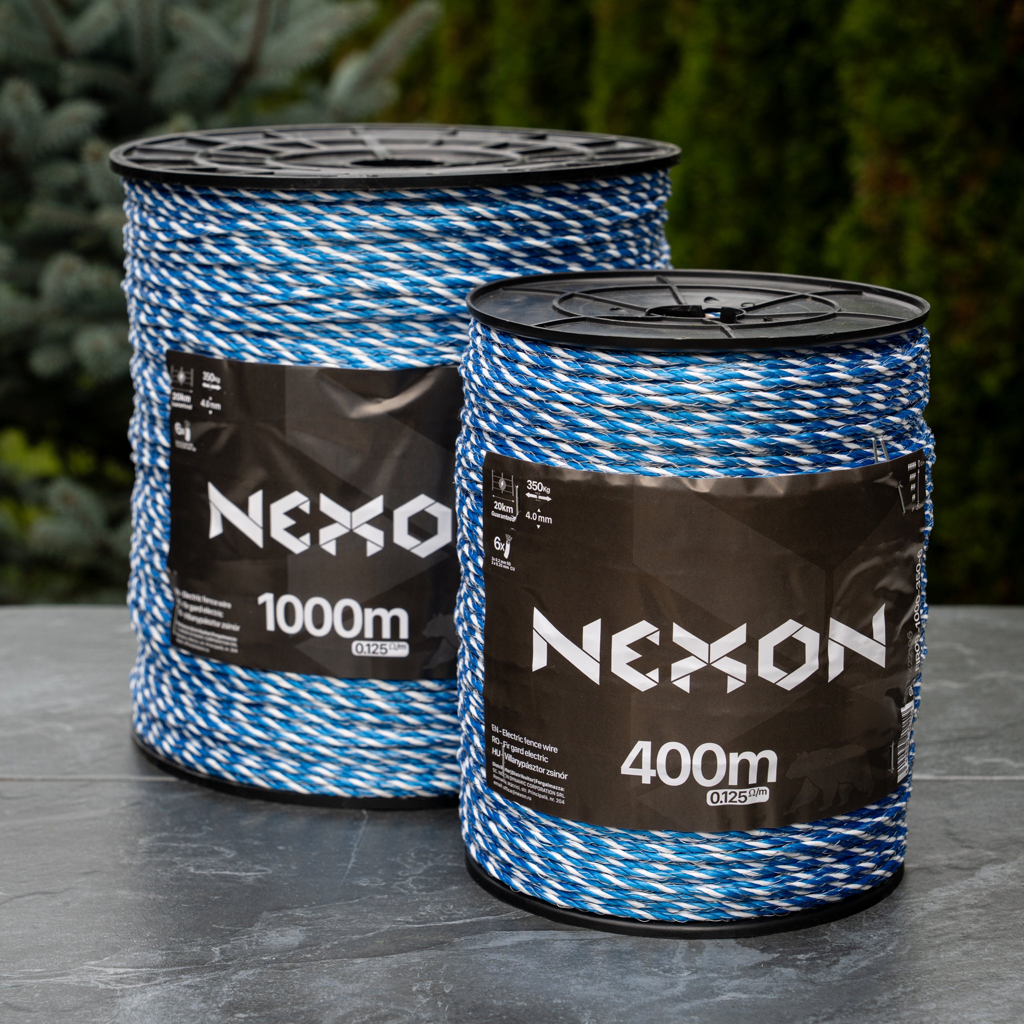 nyalon Fir gard electric 400 m sau 1000 m 6 lite 350 kg NEXON INDUSTRIAL