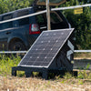 Gard electric portabil complet NEXON PYRAMID 10J cu GPS, panou solar și baterie