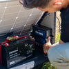 Gard electric portabil complet NEXON PYRAMID 10J cu GPS, panou solar și baterie