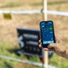 Gard electric portabil complet NEXON PYRAMID 10J cu GPS, panou solar și baterie