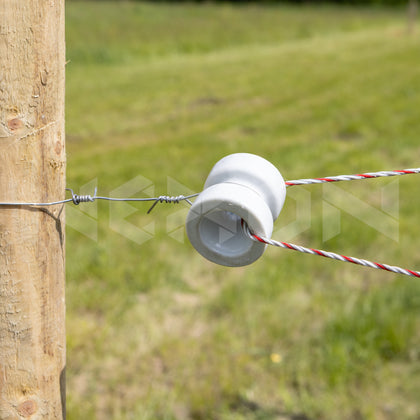 Izolator de colț din porțelan pentru gard electric NEXON