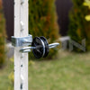 Izolator dublu pentru poartă gard electric T-post NEXON modular