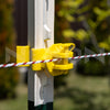 Izolator pentru sârmă gard electric T-post NEXON modular galben