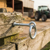Inel de prindere cu șurub filetat 120 mm – galvanizat