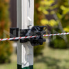 Izolator pentru sârmă gard electric T-post NEXON modular negru