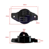 Izolator plat pentru gard electric industrial NEXON