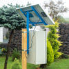 Pachet gard electric NEXON BeastShock 6 J 12V cu panou solar 50W și baterie 30Ah în cutie metalică