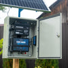 Pachet gard electric NEXON BeastShock 6 J 12V cu panou solar 50W și baterie 30Ah în cutie metalică