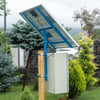 Pachet gard electric NEXON BeastShock 7.5 J 12V cu panou solar 80W și baterie 30Ah în cutie metalică
