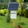 Pachet gard electric NEXON BeastShock 10 J 12V cu panou solar 100W și baterie 50Ah în cutie metalică