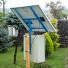 Pachet gard electric NEXON BeastShock 10 J 12V cu panou solar 100W și baterie 50Ah în cutie metalică