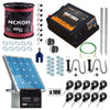 Pachet complet gard electric NEXON HeavyShock PRO 5J cu solar și baterie, 400m