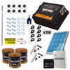 Pachet complet gard electric NEXON HeavyShock PRO 5.0 J 12V cu solar si cutie de protectie, fir ULTRA 1500m 5 lite-180kg