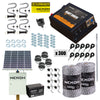 Pachet gard electric NEXON HeavyShock PRO 5.0 J 12V cu Solar, 2000m 6 lite 130kg