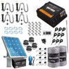 Pachet complet gard electric NEXON HeavyShock PRO 5.0 J 12V cu Solar, fir 2000m 6 lite 130kg
