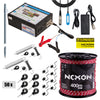 Pachet complet gard electric pentru apicultori NEXON BeastShock 8.5 J 12V/230V , fir Professional 400m 4 lite 300kg