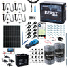 Pachet gard electric NEXON BeastShock 8.5J GPS cu Panou Solar și Baterie, Fir 2000m, 120kg