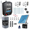 Pachet complet gard electric, NEXON StrongShock 6.6J cu 1000m Fir si solar