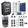 Pachet gard electric PREMIUM, NEXON StrongShock 6.6J cu Panou Solar și fir de 1000m