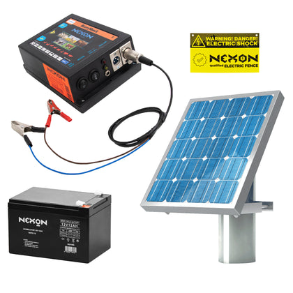 Kit Gard electric NEXON HeavyShock PRO 2.5J cu solar si baterie