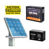 Kit gard electric NEXON HeavyShock PRO 2.5J solar și baterie