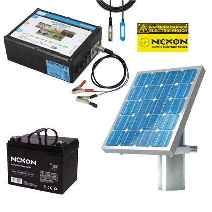 Kit Gard electric NEXON BeastShock 8.5J cu solar si baterie