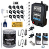 Pachet complet gard electric NEXON StrongShock 6.6J 12V/230V, fir 1000m 3 lite 120kg