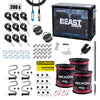 Pachet gard electric NEXON BeastShock 8.5J 12V/230V, Fir 1500 m, 5 lite, 180 kg