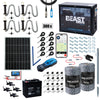 Pachet gard electric NEXON BeastShock 8.5J GPS cu Panou Solar și Baterie, Fir 2000m, 120kg