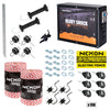 Pachet gard electric NEXON HeavyShock PRO 2.5J, Fir 600m, 3 lite, 110kg
