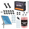 Pachet gard electric NEXON HeavyShock PRO 2.5J cu Solar, Fir 300m, 3 lite, 110kg