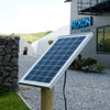 Panou solar cu suport pentru gard electric HeavyShock NEXON 10W