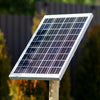Panou solar cu suport pentru gard electric HeavyShock NEXON 30W