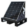 Gard electric portabil complet NEXON PYRAMID 10J cu GPS, panou solar și baterie