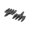 Set conectori 4in1 MC4-Y-4 pentru panou solar – NEXON