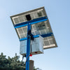 Sistem panou solar de 50W cu regulator și baterie de 12V/18Ah